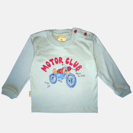 Remera manga larga de Jersey - Motor club