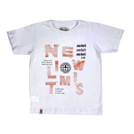 Remera manga corta de varon-NEW LIMITS