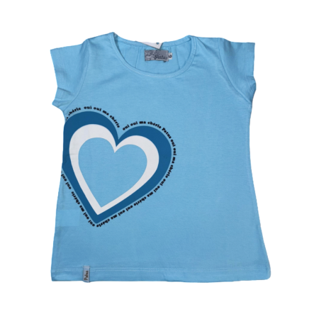 Remera manga corta de Jersey - HEART