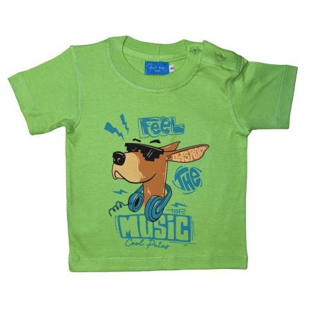 Remera manga corta de Jersey - MUSIC