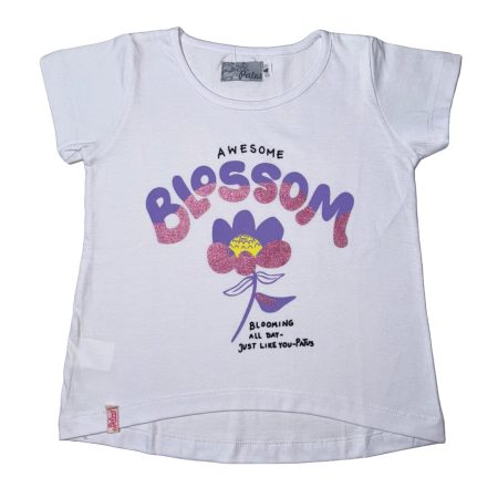Remera manga corta evase de Jersey - BLOSSOM