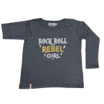 Remera manga larga de jersey REBEL