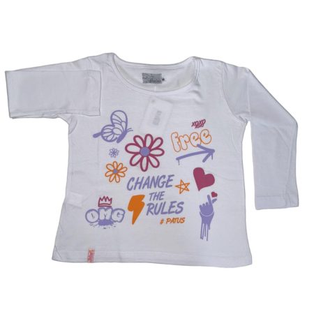 Remera manga larga de jersey CHANGE THE RULES