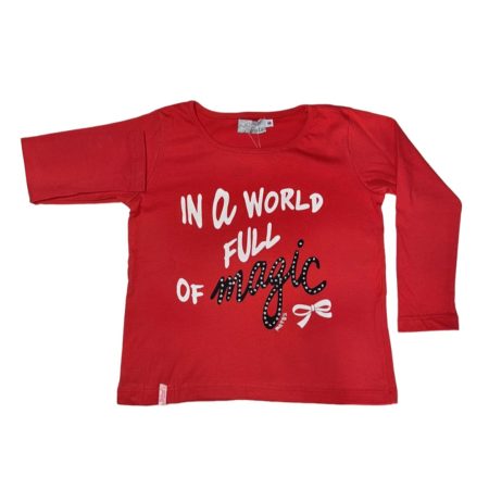 Remera manga larga de jersey MAGIC