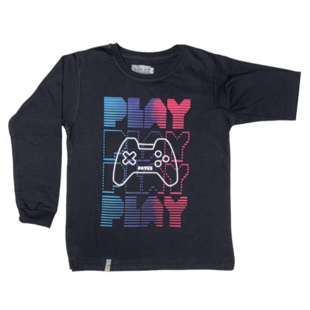 Remera manga larga de jersey PLAY