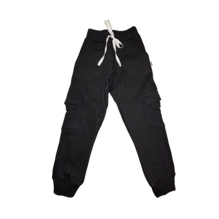 Pantalón de frisa cargo con bolsillos