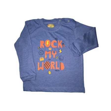 Remera de jersey ROCK MY WORLD