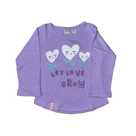 Remera de jersey LET LOVE GROW