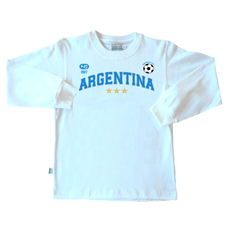 REMERA M/L VARON ARGENTINA